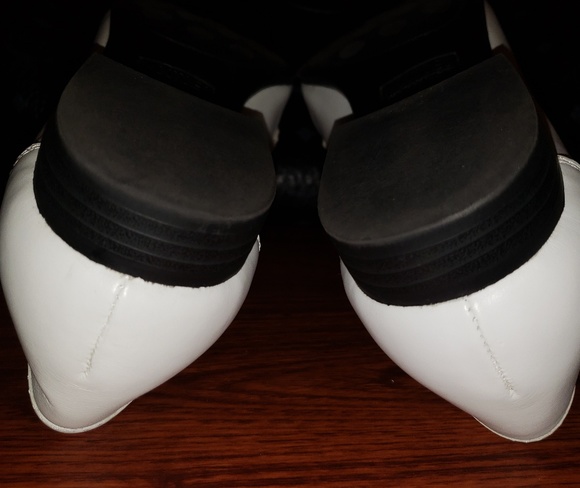 Mootsie Tootsie White Leather Loafers US10 - Picture 5 of 8